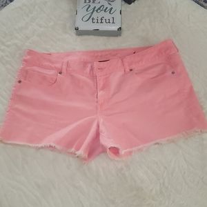 AE Neon pink shorts